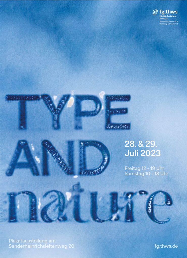 Type and Nature Plakate Weitere Varianten