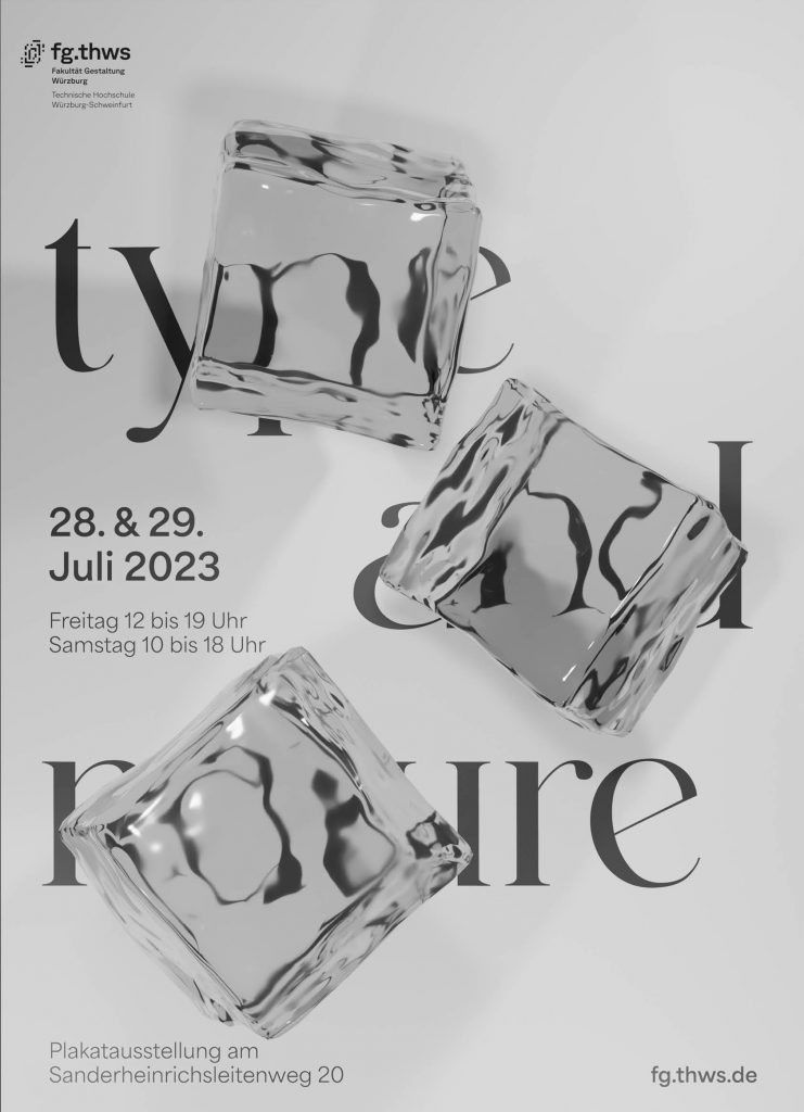 Type and Nature Plakate Weitere Varianten
