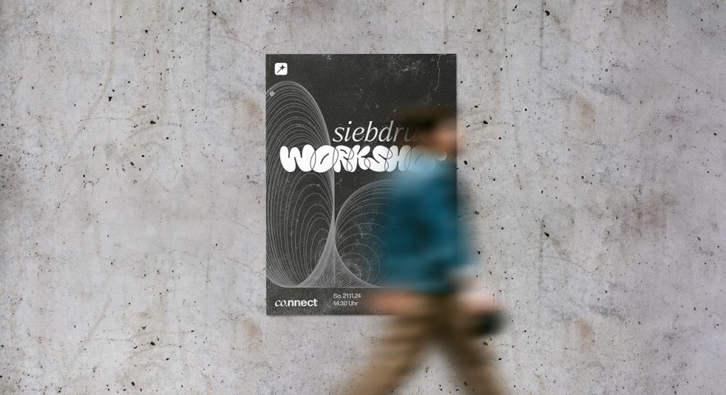 Projekt co.nnect fiktive Eventreihe für Design von Meike Haun und Elias Hansbauer