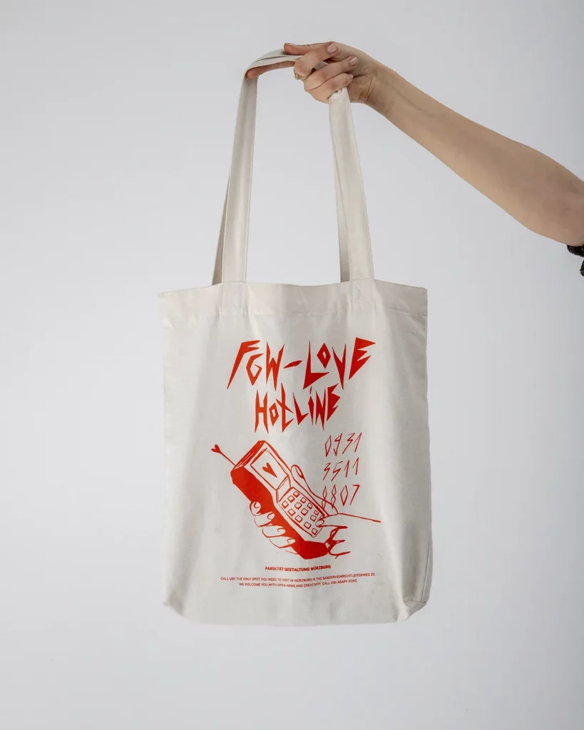 Fakultät Gestaltung Merchandise Tasche