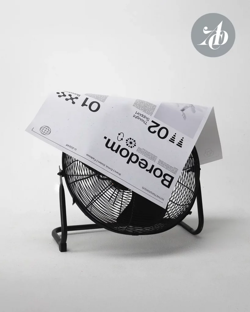 Boredom Langeweile Plakat von Elias Hansbauer