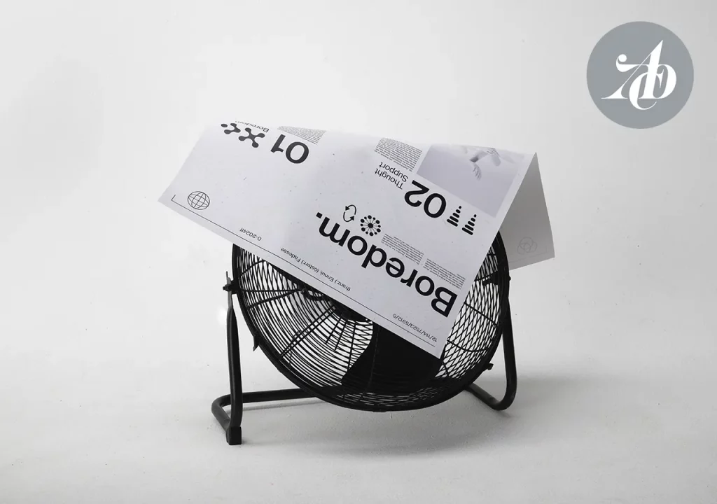 Boredom Langeweile Plakat von Elias Hansbauer
