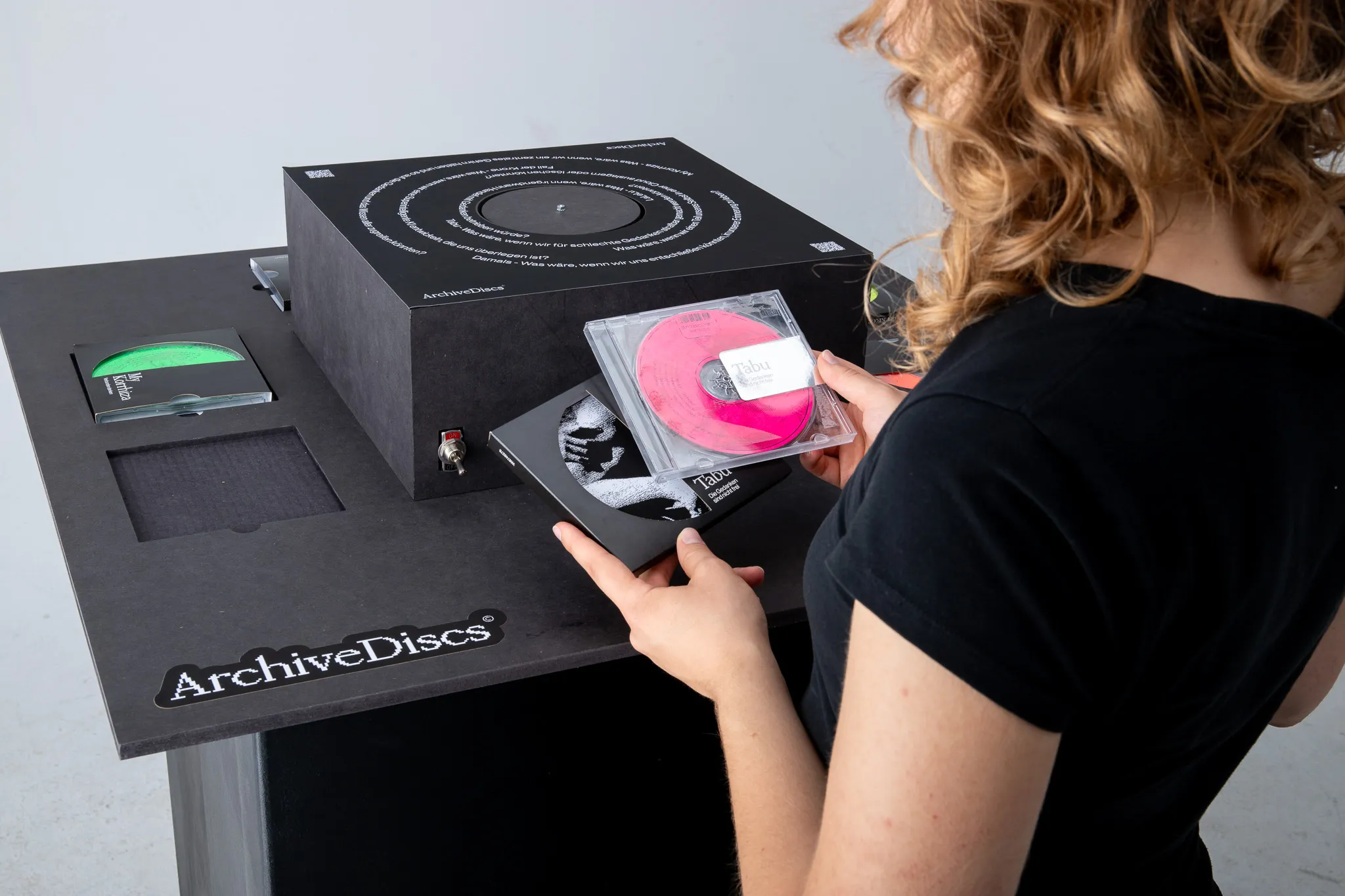 ArchiveDiscs Projekt von Elias Hansbauer und Lena Breidenbach