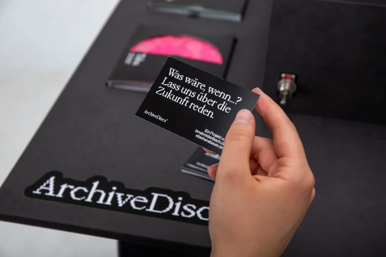 ArchiveDiscs Projekt von Elias Hansbauer und Lena Breidenbach